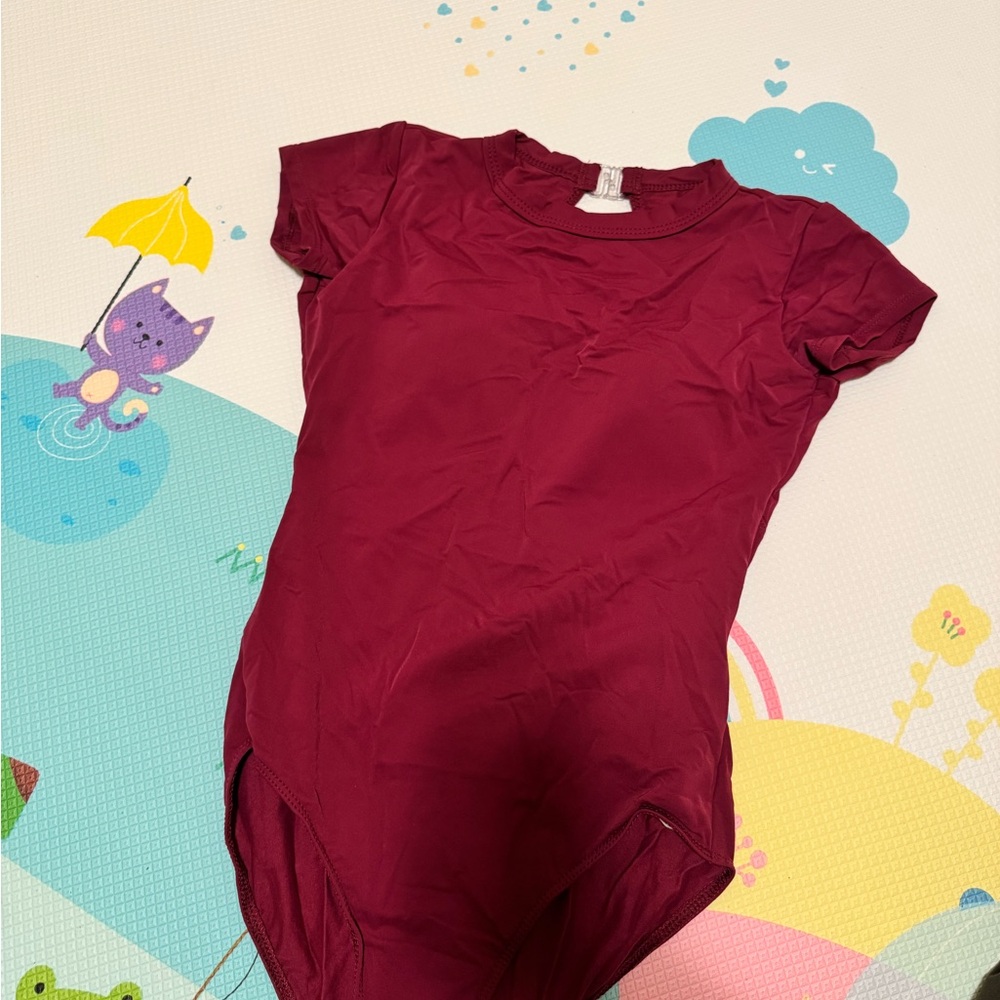 Red Grishko leotard Size L